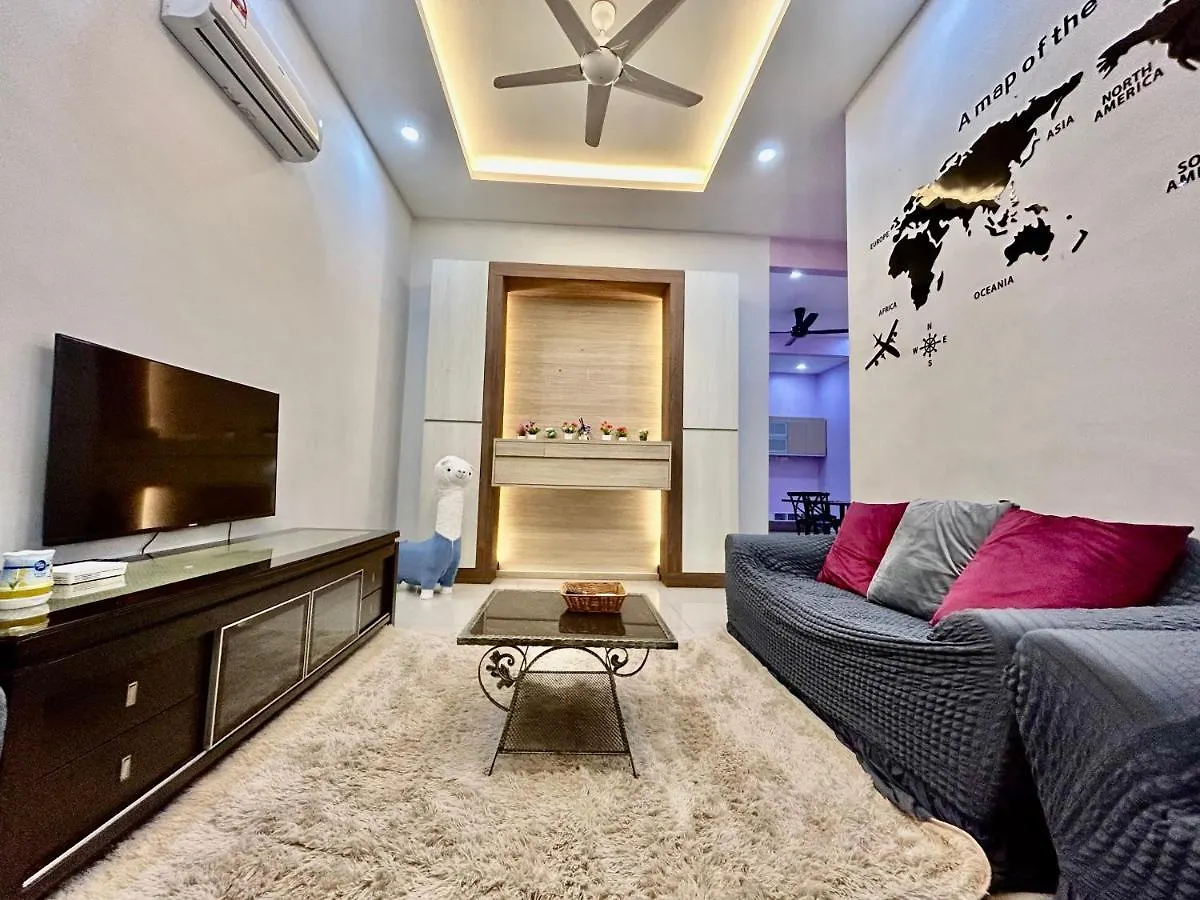 Holiday home Home36#8Pax#4Bedroom#Nearaeonalma#Mcd Bukit Mertajam